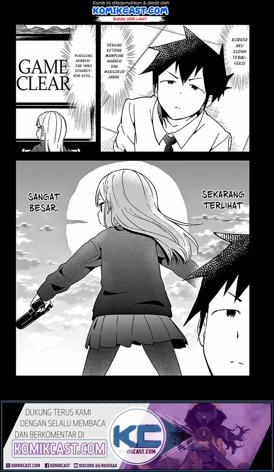 Aharen-san wa Hakarenai Chapter 38 page 14