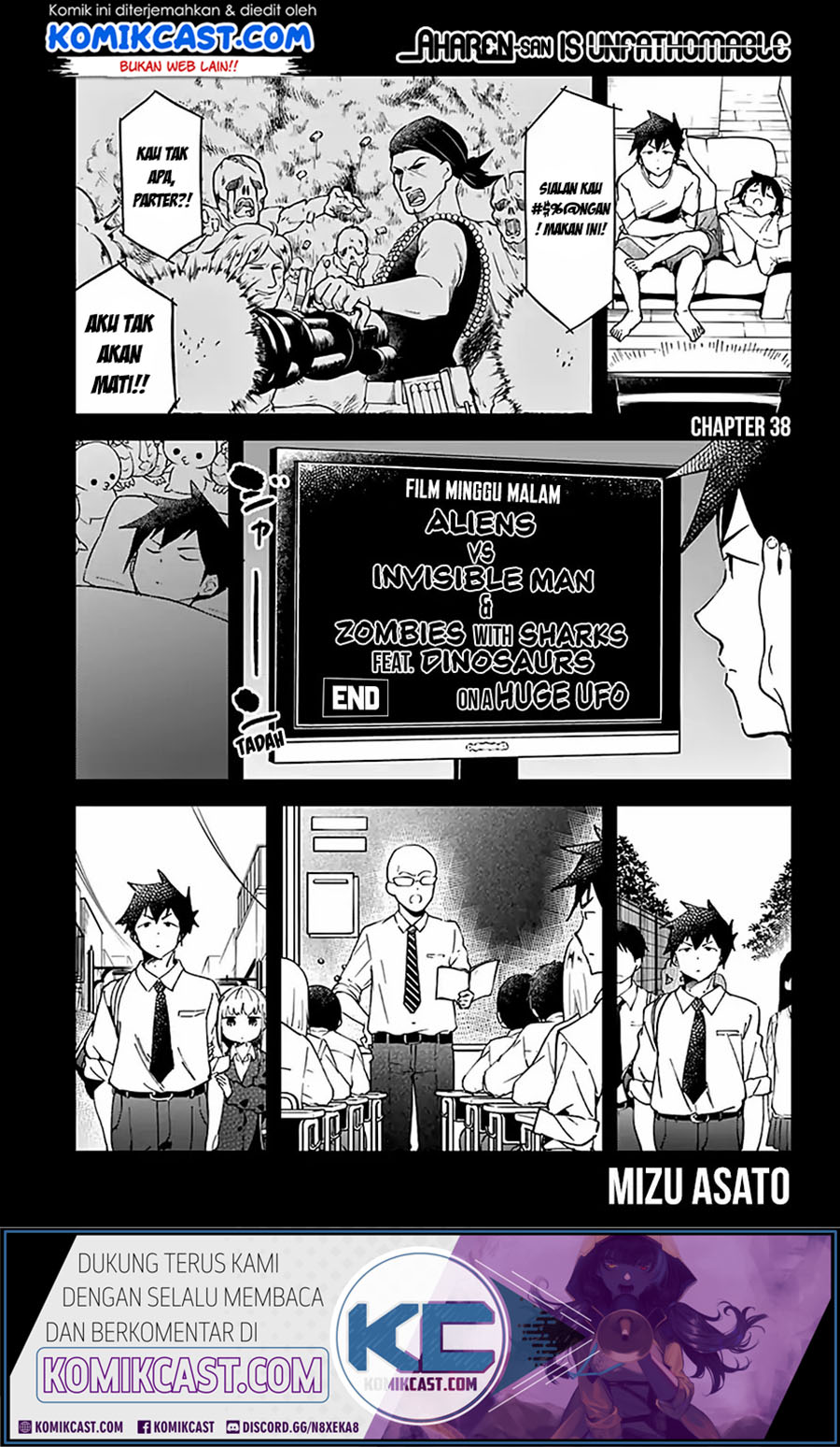 Aharen-san wa Hakarenai Chapter 38 page 3
