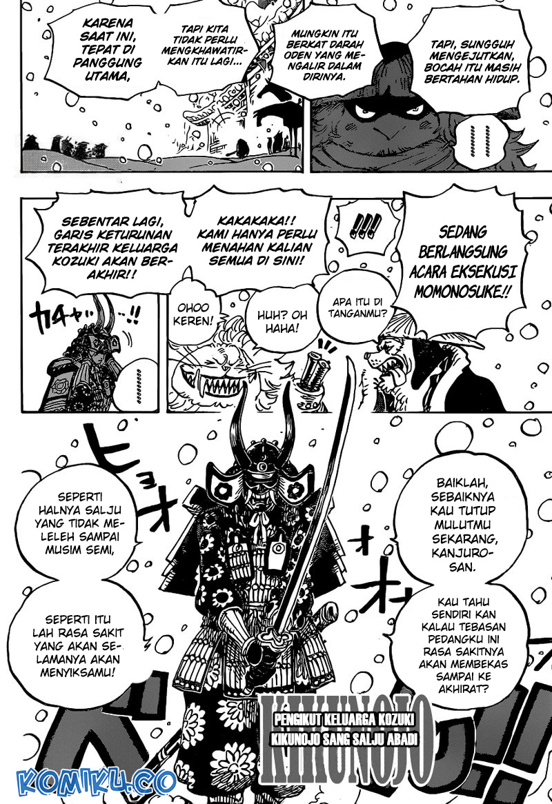 One Piece Chapter 985 page 5