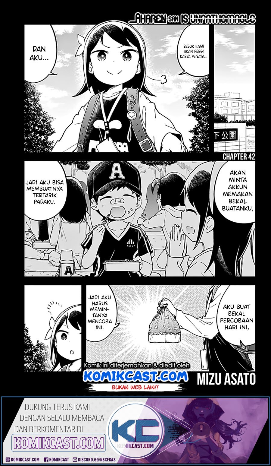 Aharen-san wa Hakarenai Chapter 42 page 3