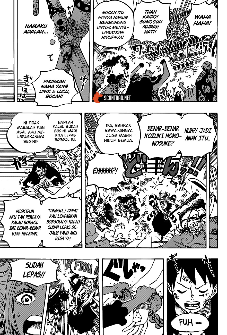 One Piece Chapter 986 page 9