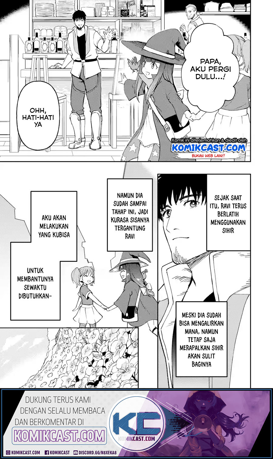 Manga Boukensha License o Hakudatsu Sareta Ossan Dakedo, Manamusume ga Dekita no de Nonbiri Jinsei Chapter 20.1 gambar 2