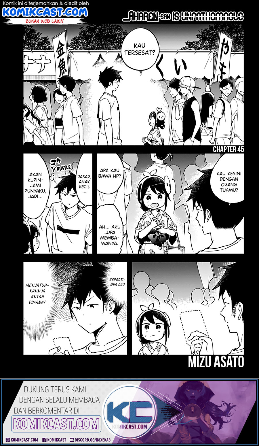 Aharen-san wa Hakarenai Chapter 45 page 3