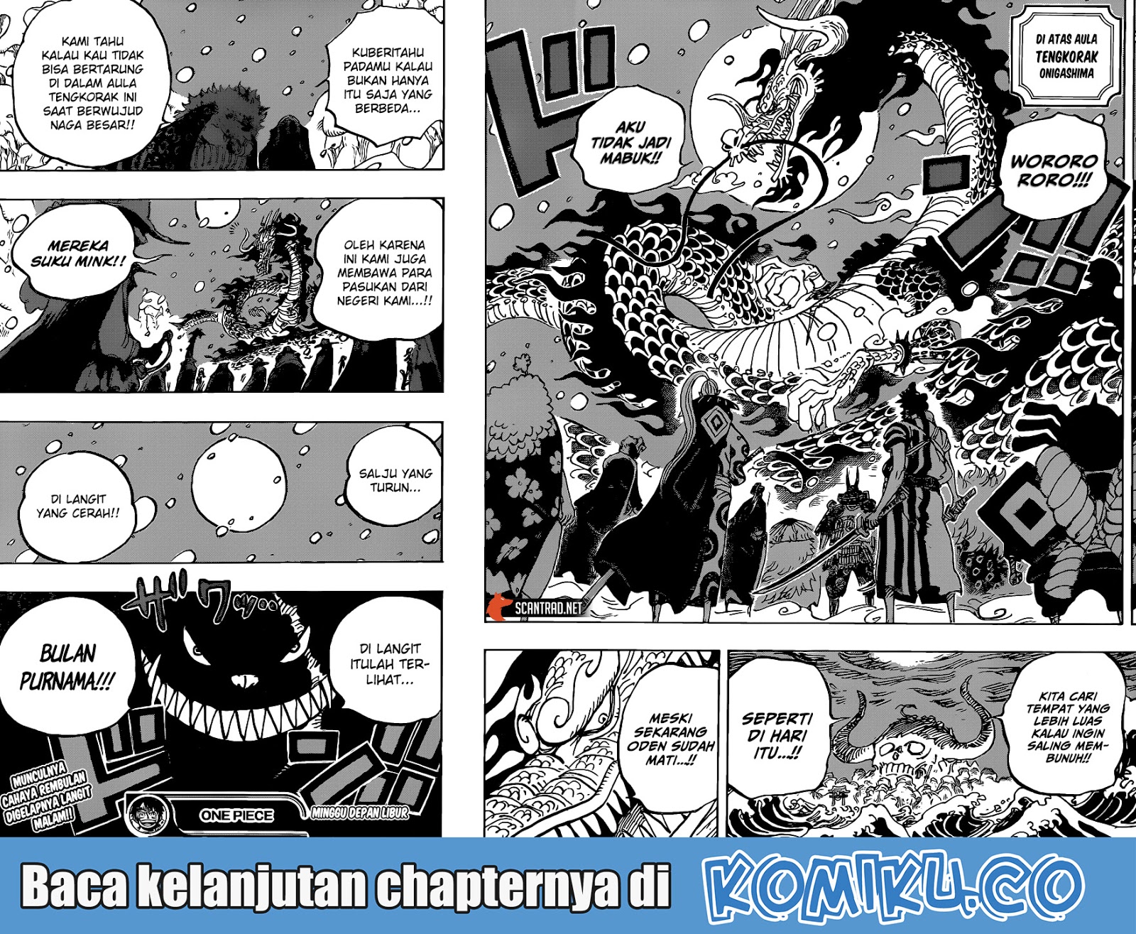 One Piece Chapter 987 page 14