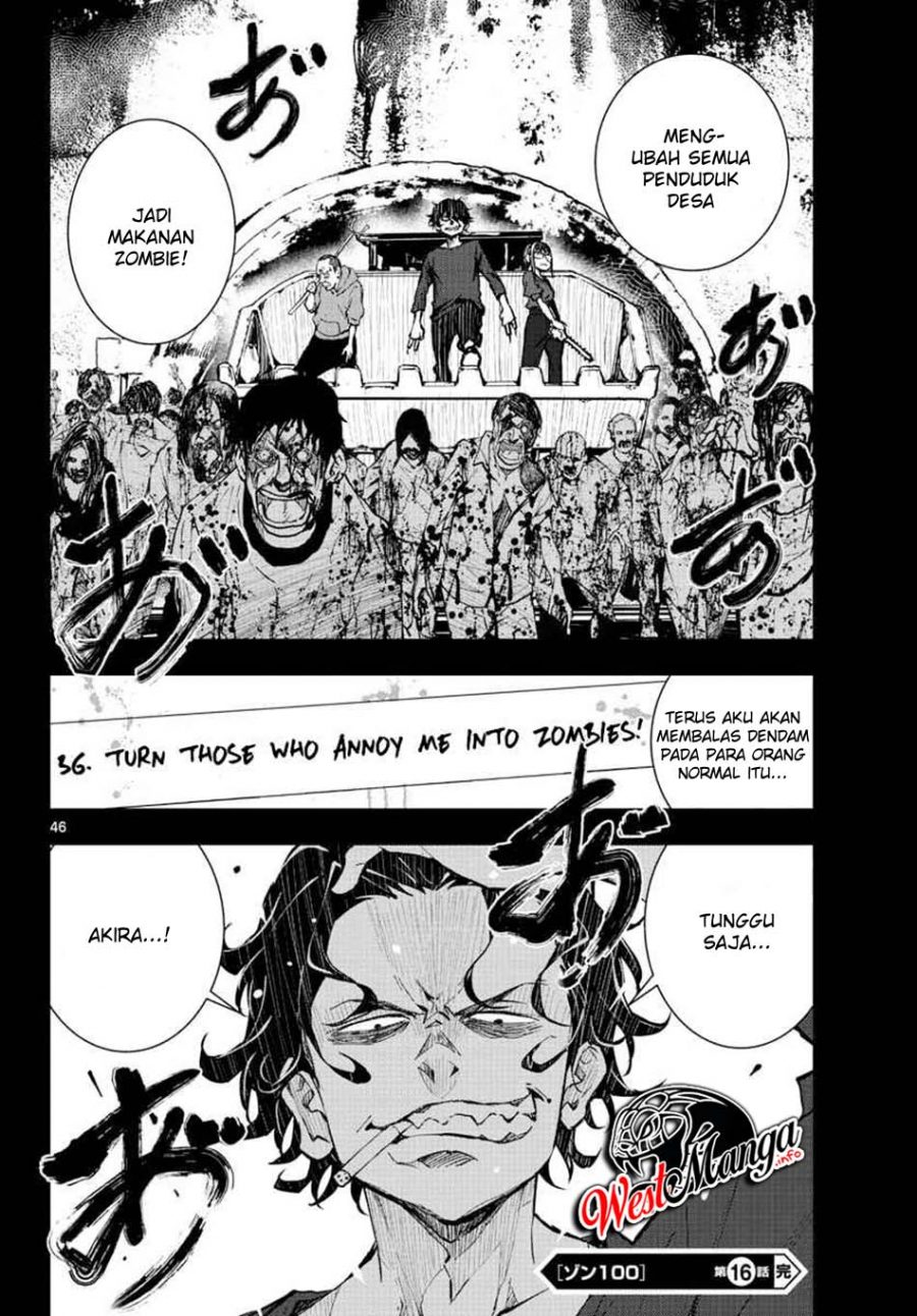 Zombie 100 ~Zombie ni Naru Made ni Shitai 100 no Koto~ Chapter 16 page 49