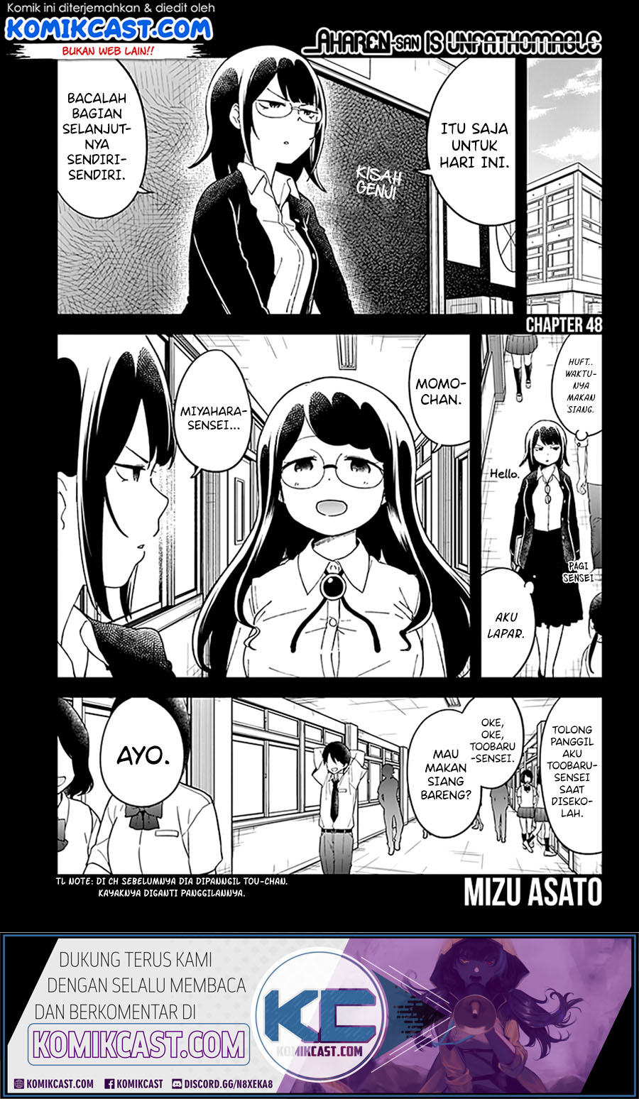 Aharen-san wa Hakarenai Chapter 48 page 3