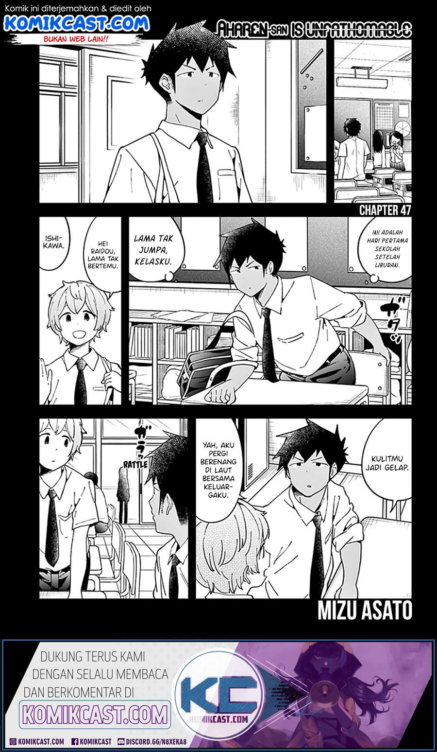 Aharen-san wa Hakarenai Chapter 47 page 3