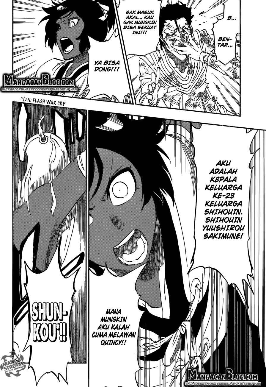 Bleach Chapter 657 page 14