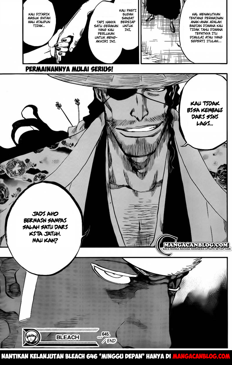 Bleach Chapter 645 page 17