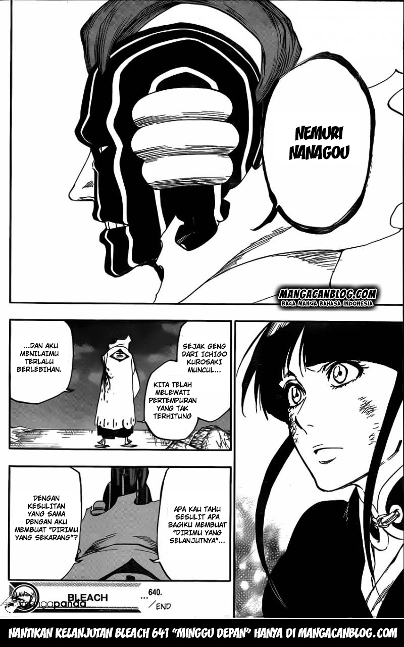 Bleach Chapter 640 page 19