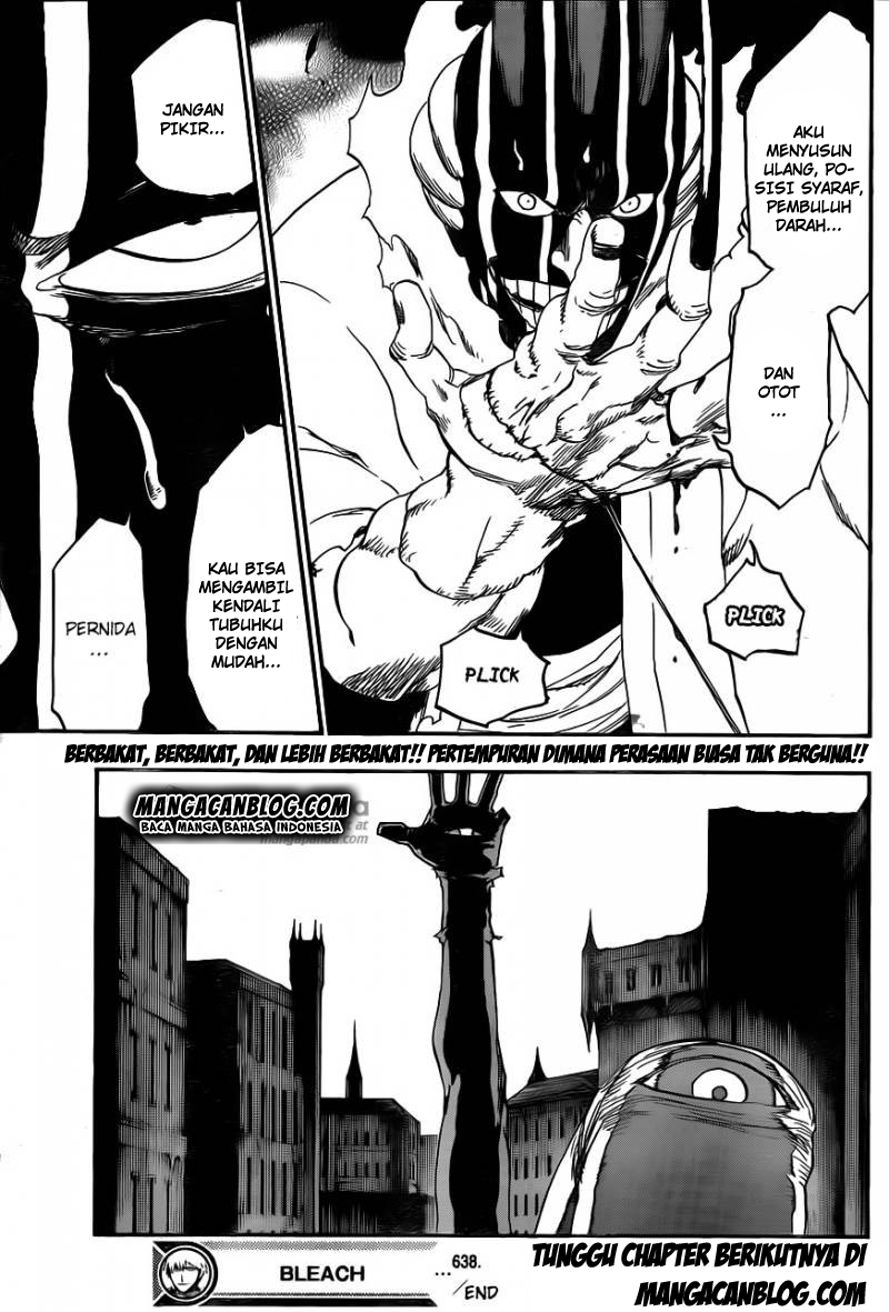 Bleach Chapter 638 page 17