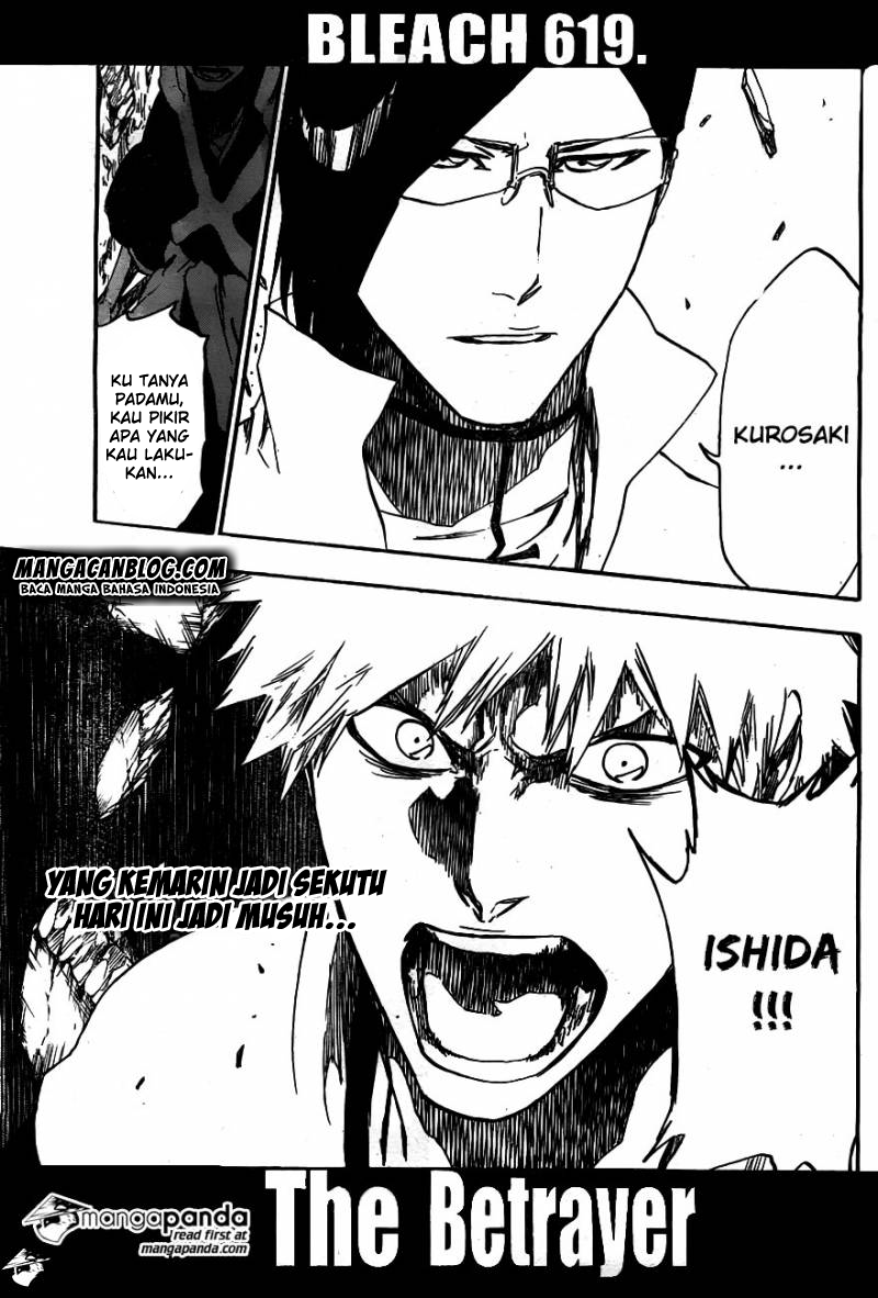 Bleach Chapter 619 page 17