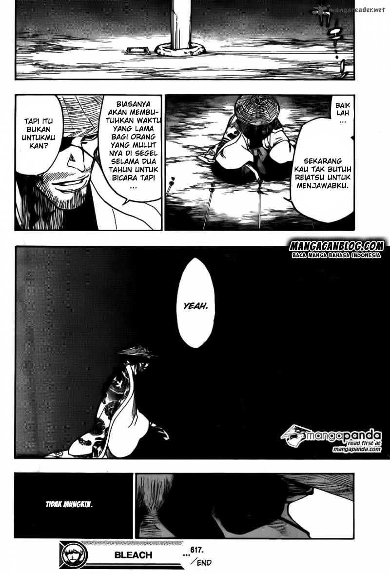 Bleach Chapter 617 page 17