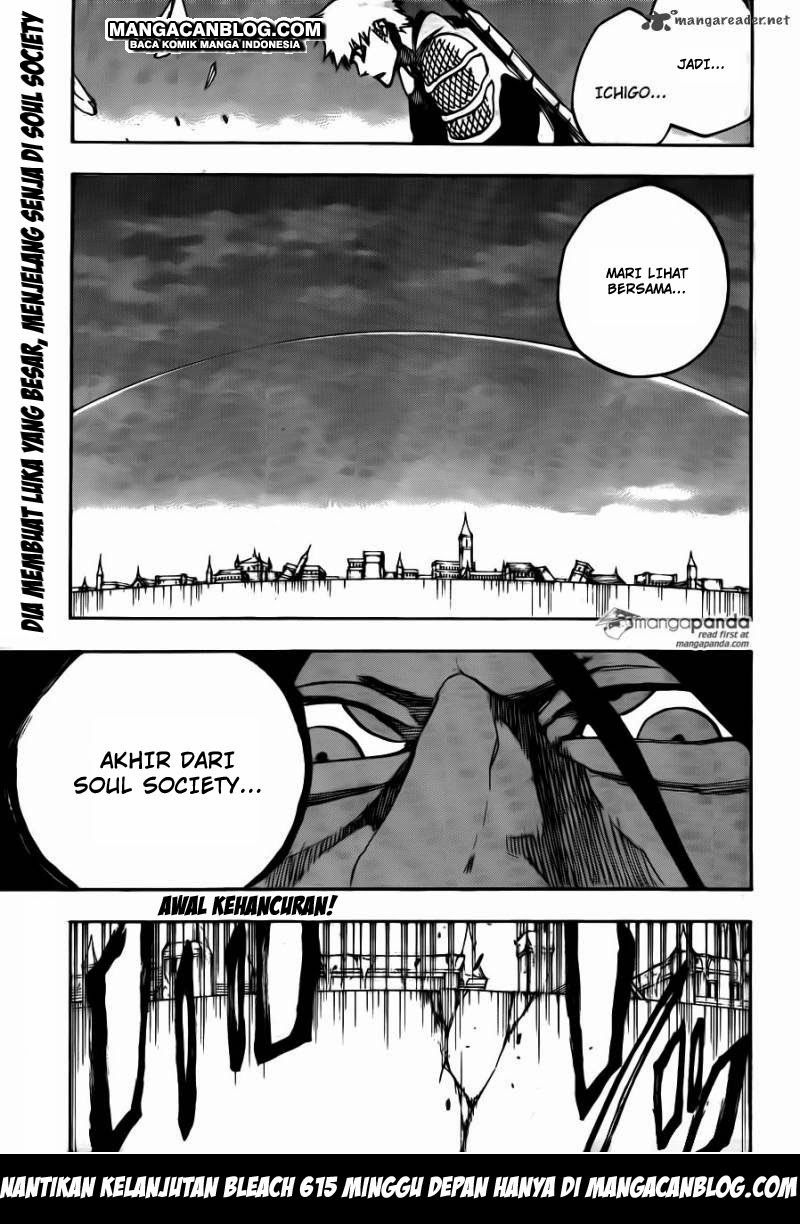 Bleach Chapter 614 page 17