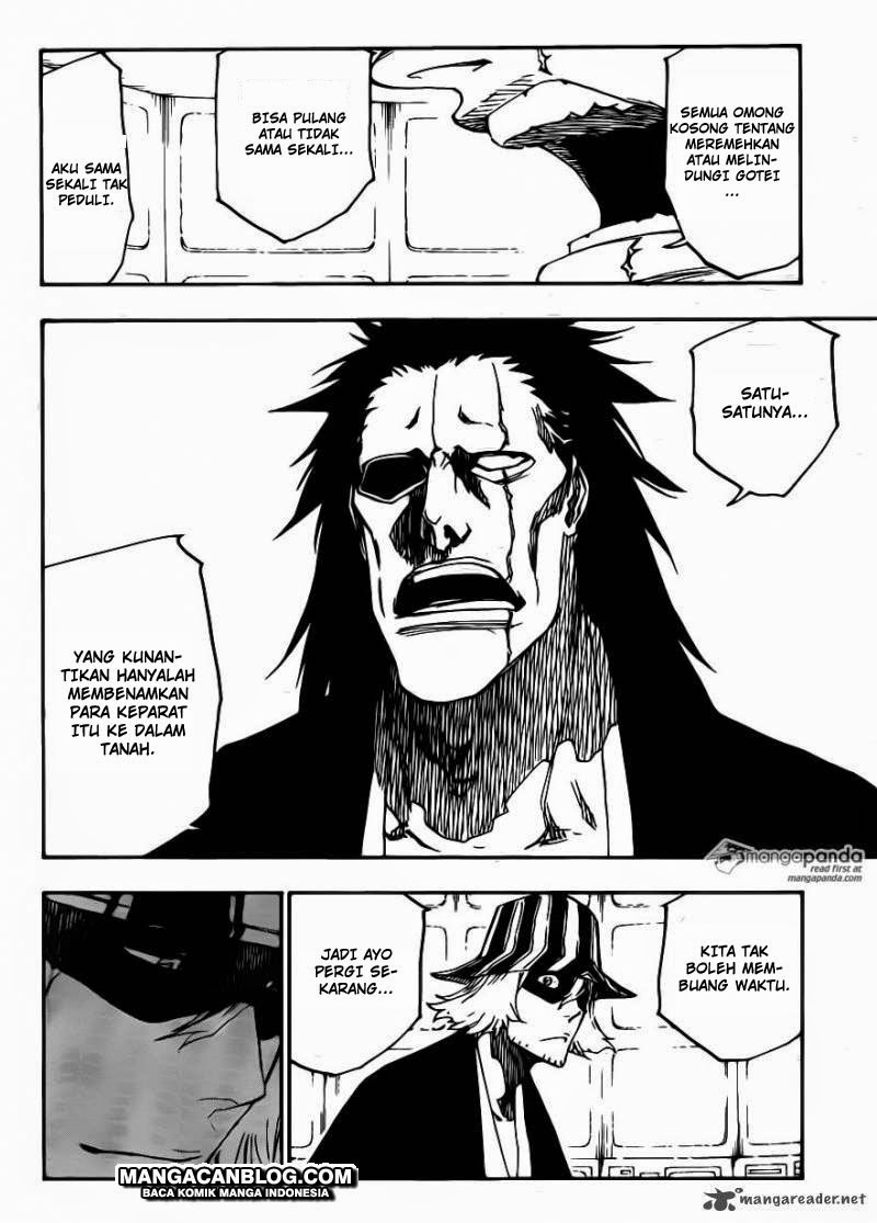 Bleach Chapter 614 page 8