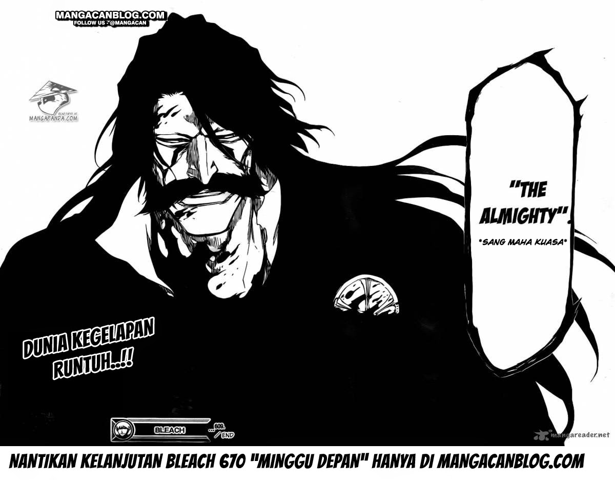 Bleach Chapter 609 page 16