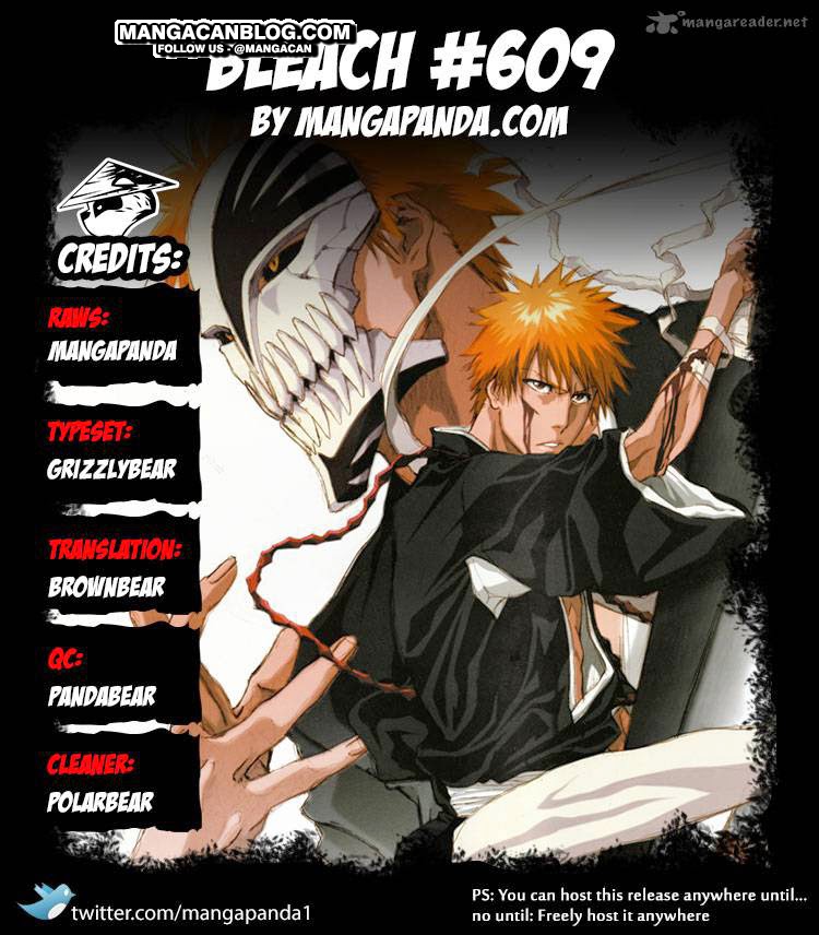 Bleach Chapter 609 page 17