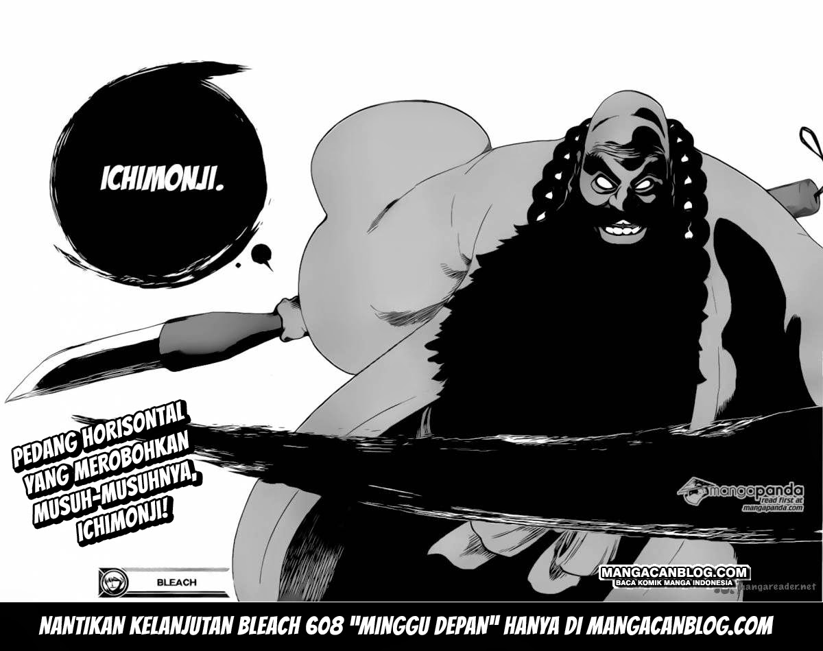Bleach Chapter 607 page 17