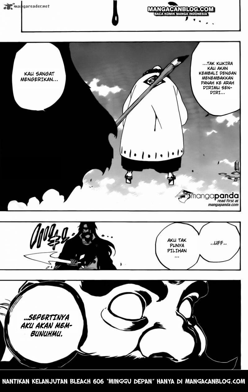 Bleach Chapter 605 page 18