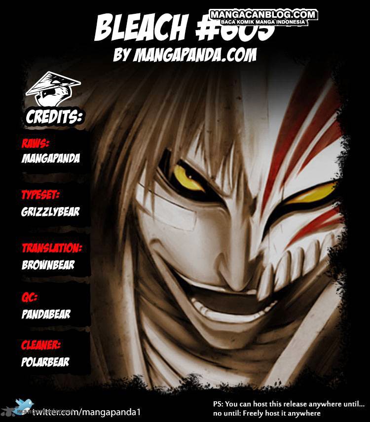 Bleach Chapter 605 page 19