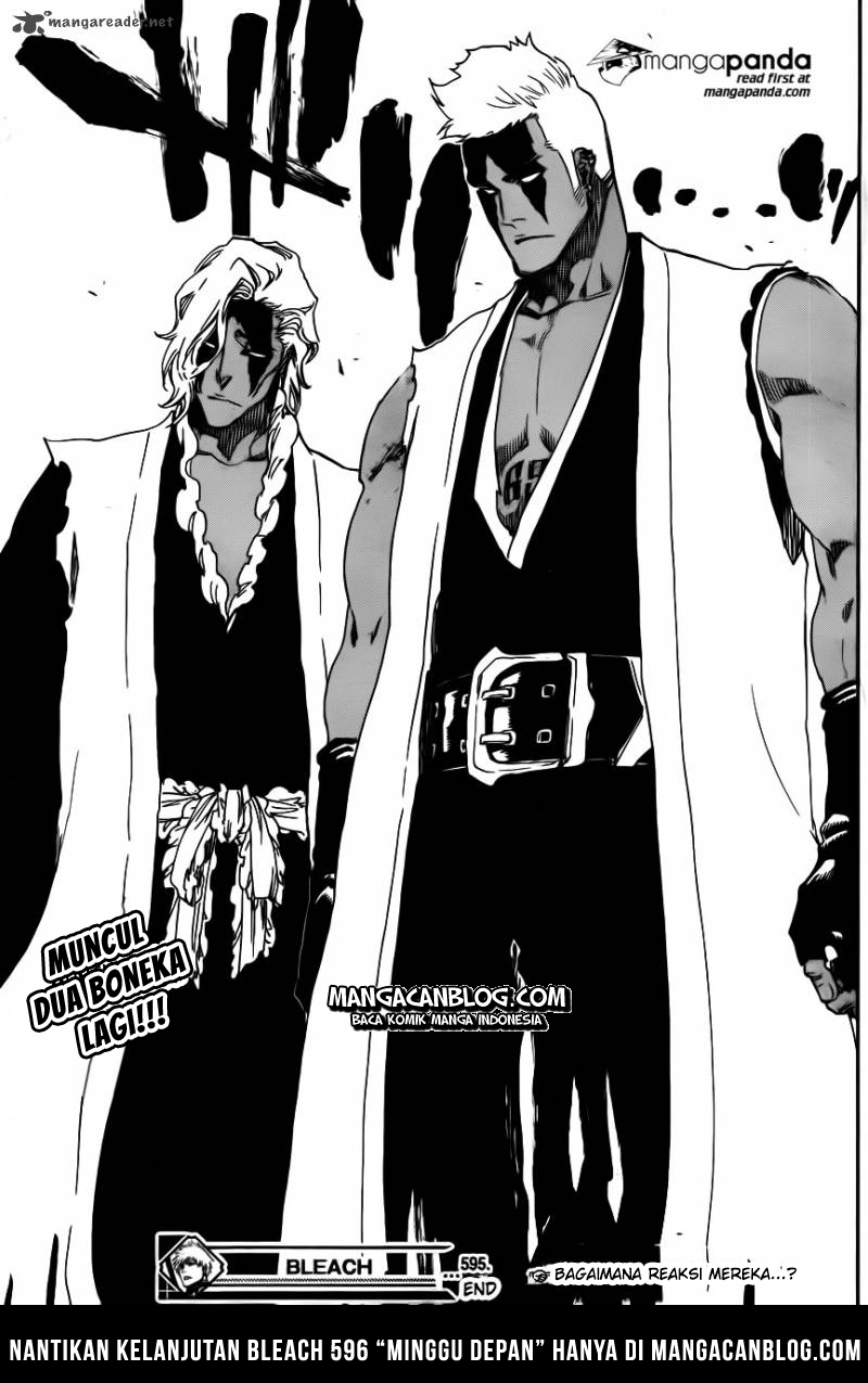 Bleach Chapter 595 page 17
