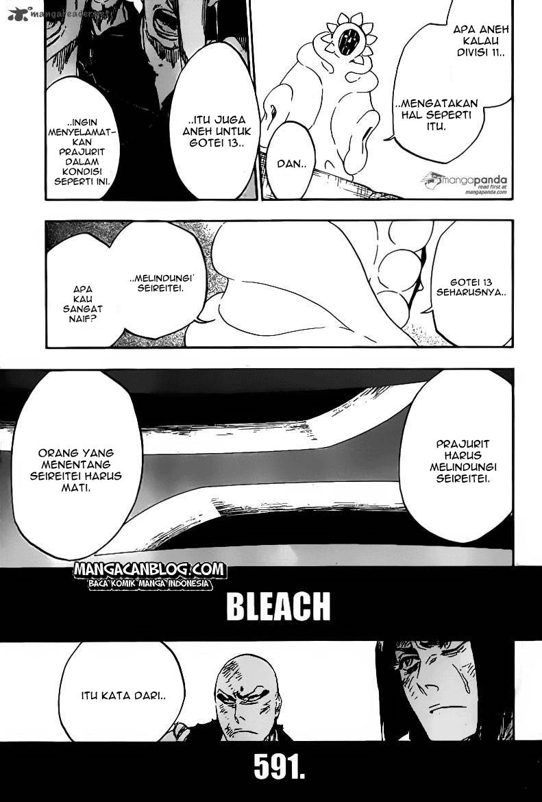 Bleach Chapter 591 page 12