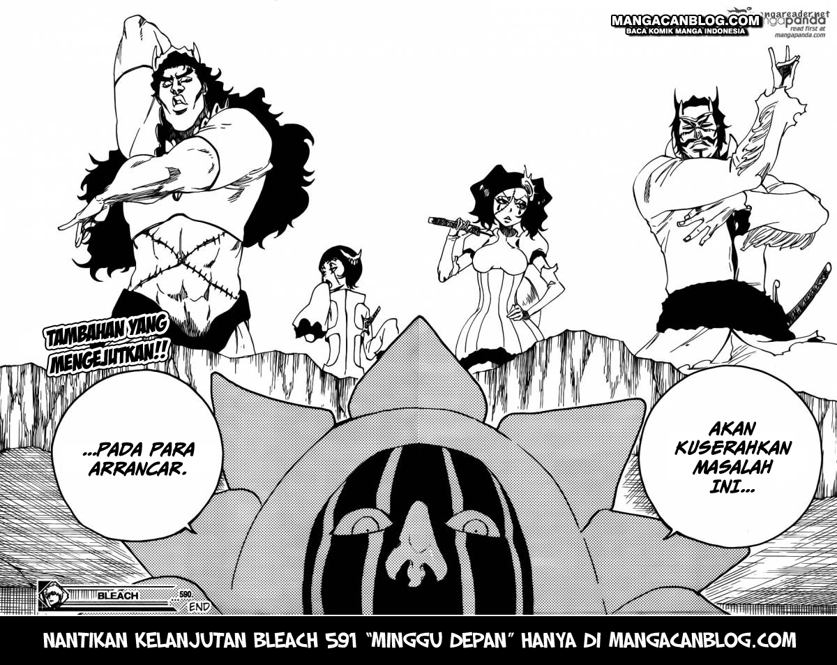 Bleach Chapter 590 page 17