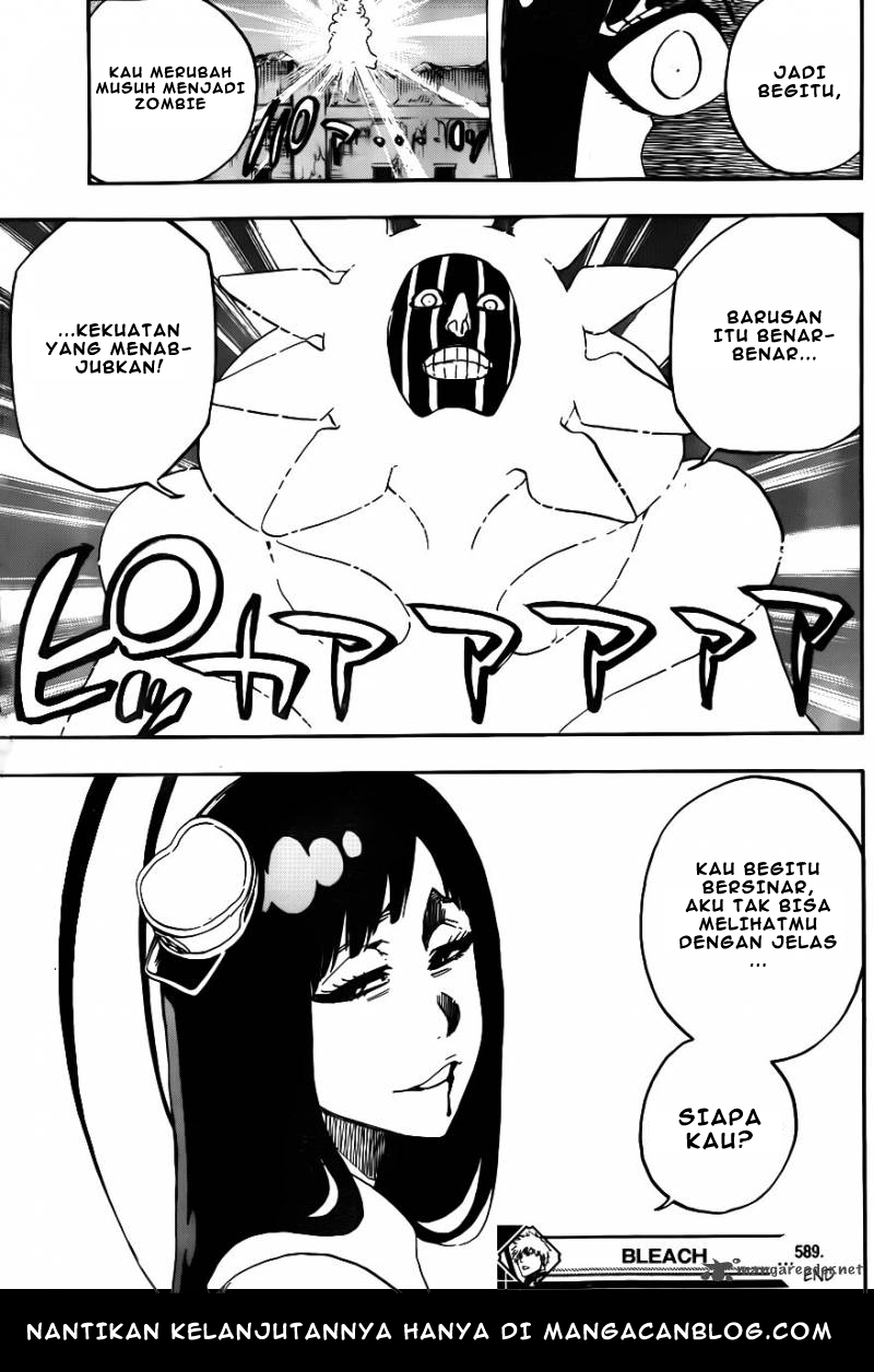 Bleach Chapter 589 page 19