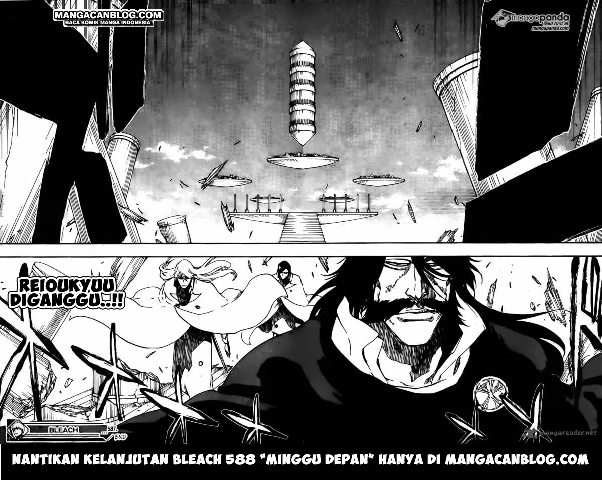 Bleach Chapter 587 page 17