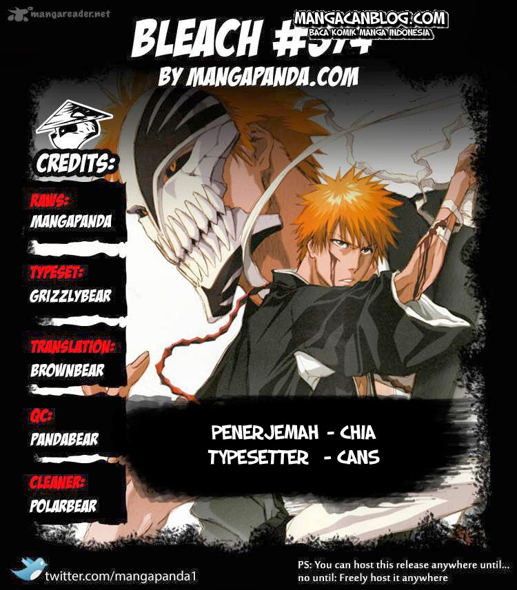 Bleach Chapter 574 page 20