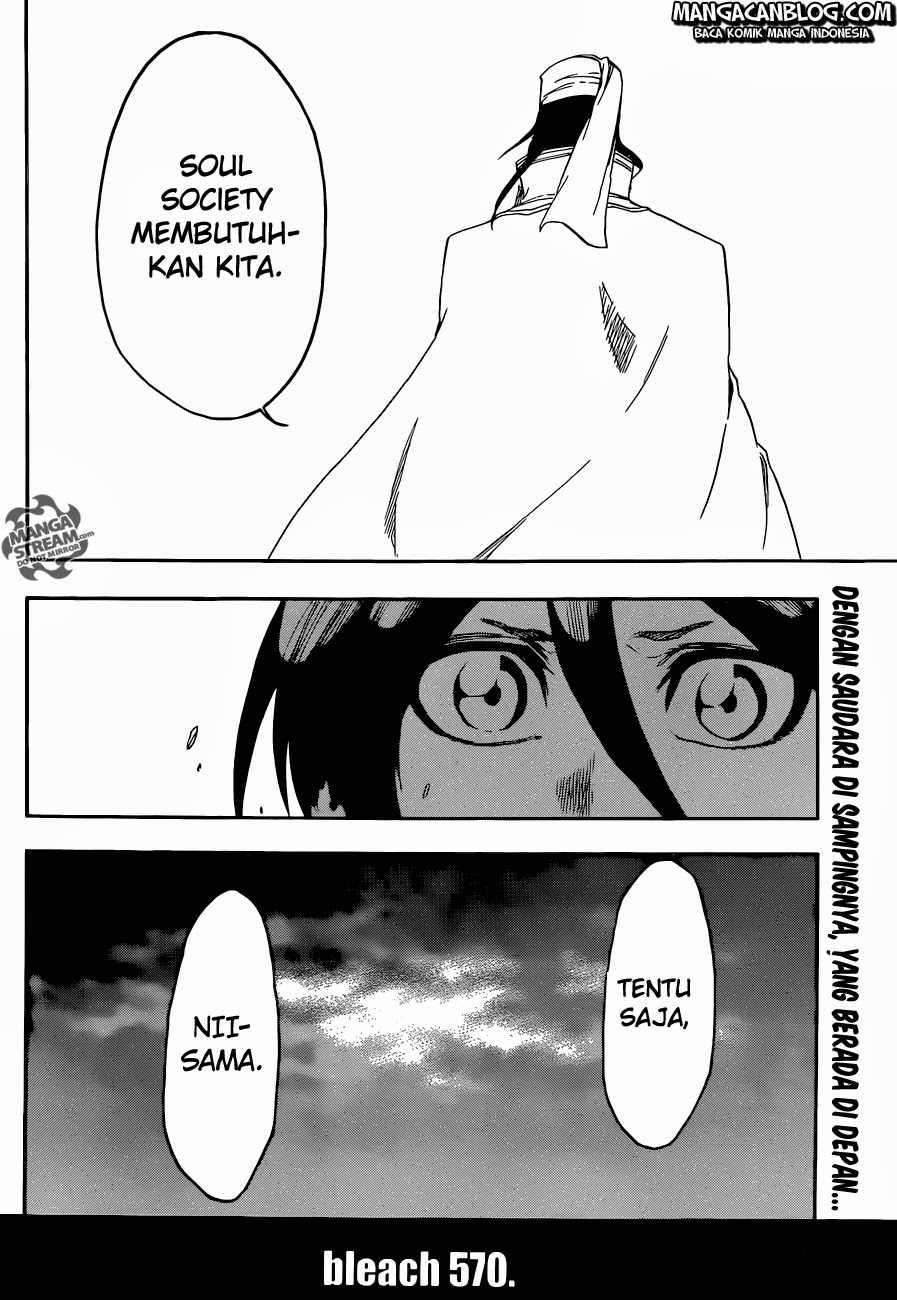 Bleach Chapter 570 page 13