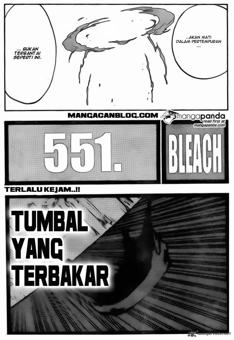 Bleach Chapter 551 page 6
