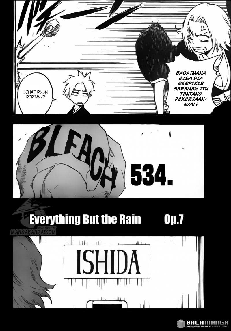 Bleach Chapter 534 page 5