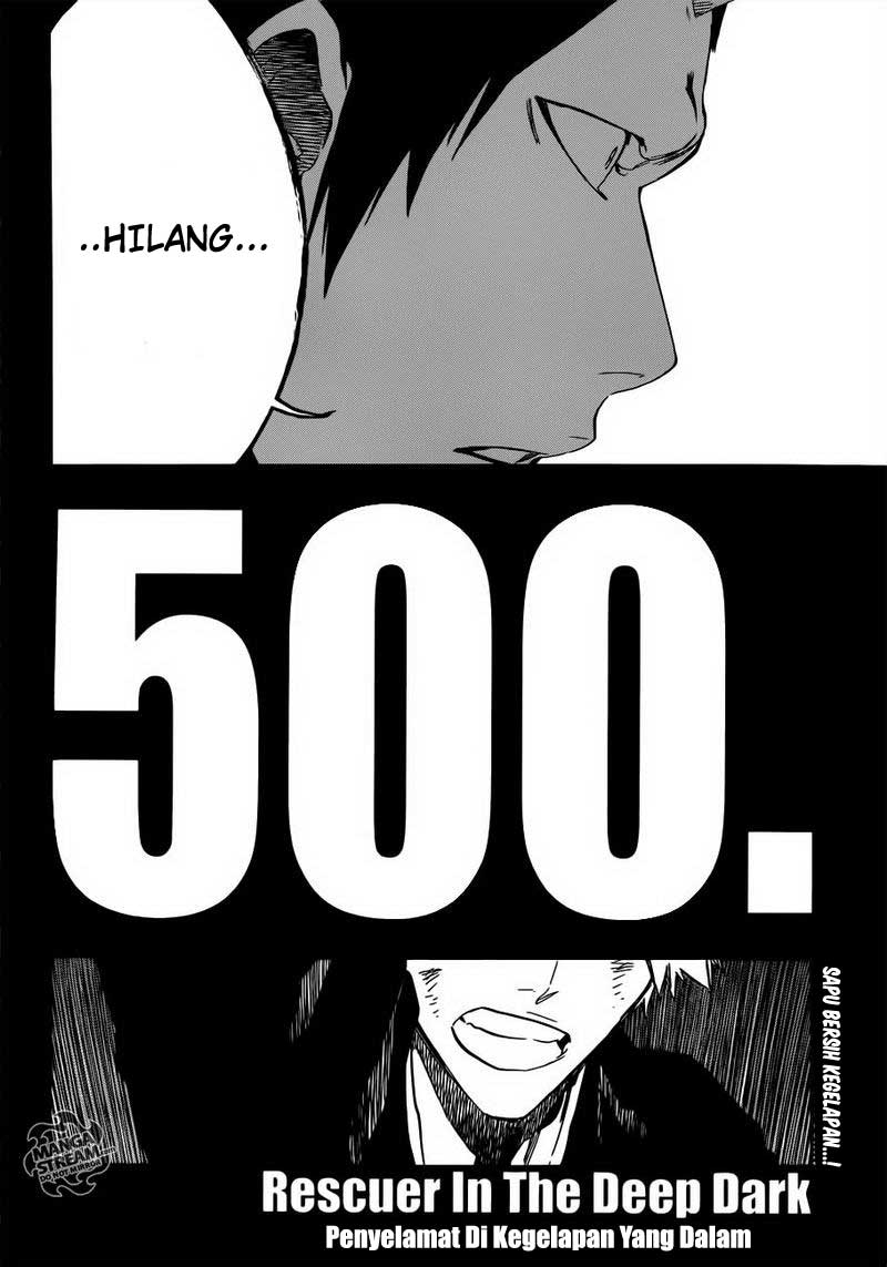 Bleach Chapter 500 page 7