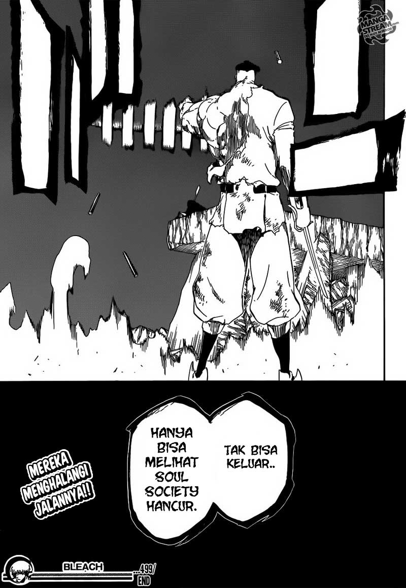 Bleach Chapter 499 page 18