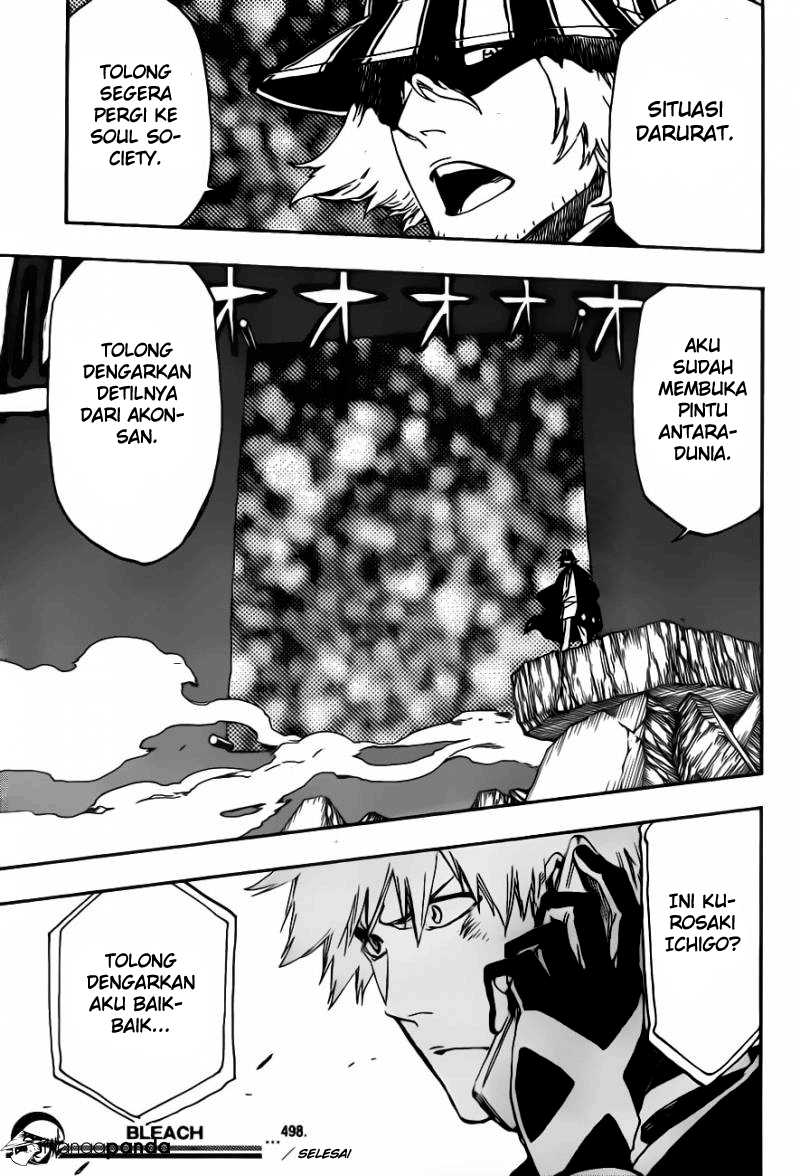 Bleach Chapter 498 page 17