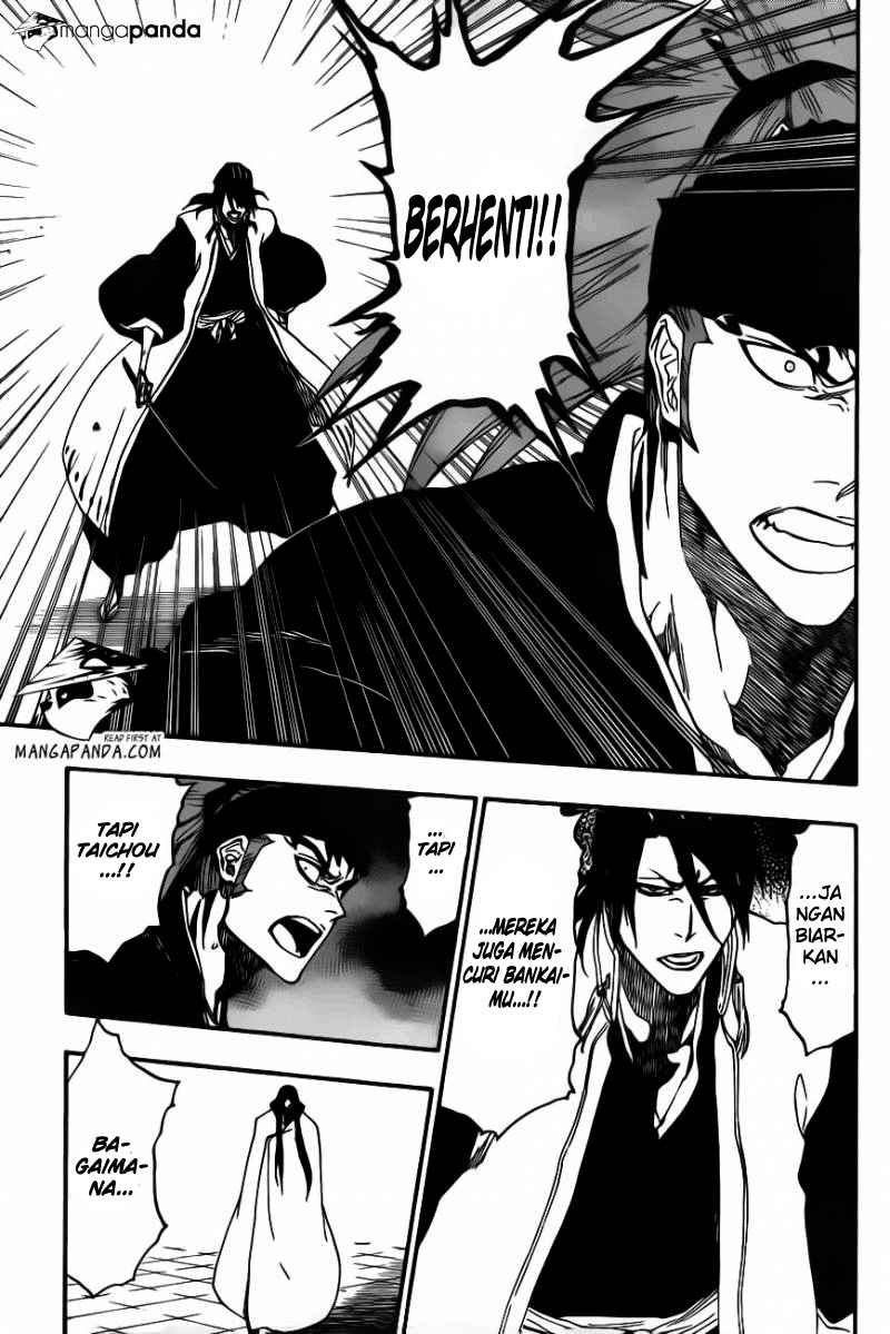 Bleach Chapter 497 page 15