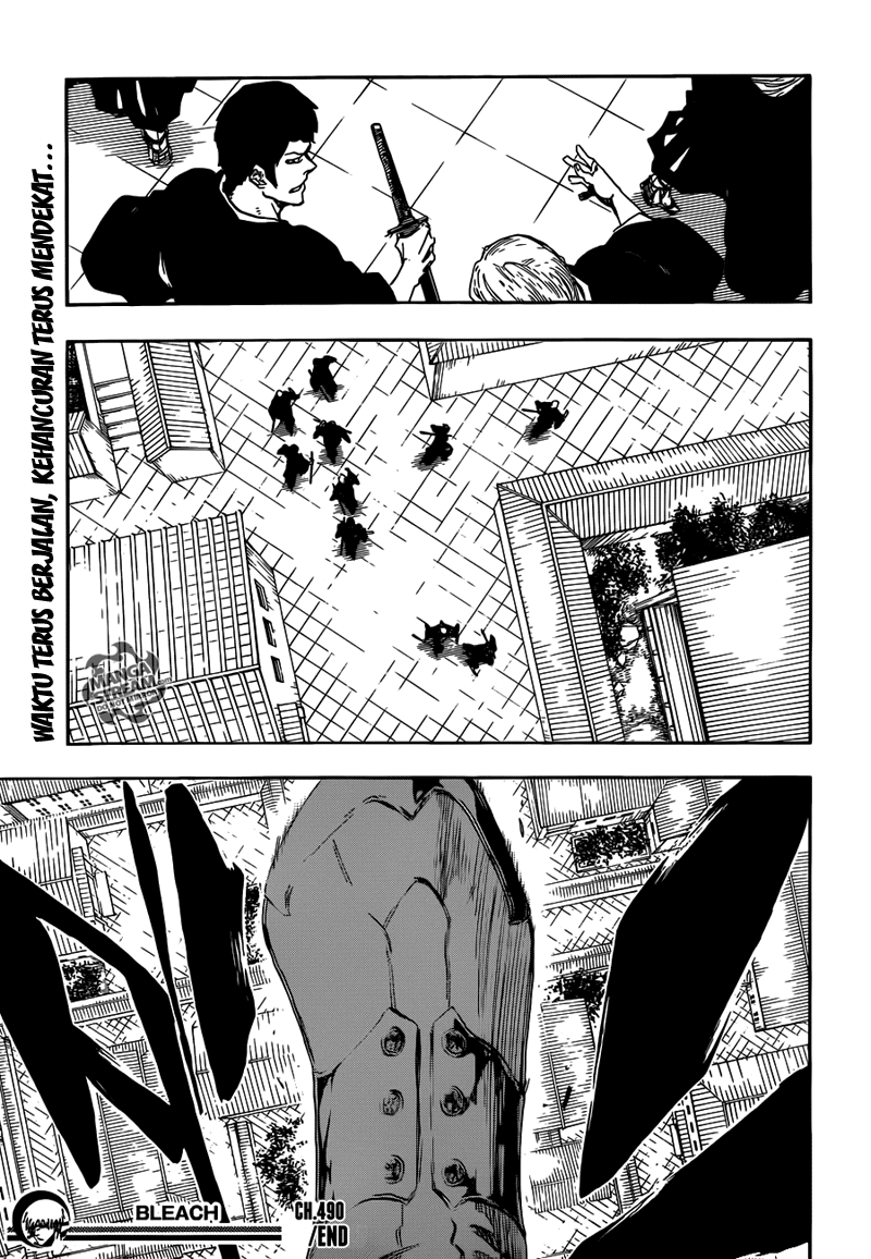 Bleach Chapter 490 page 17