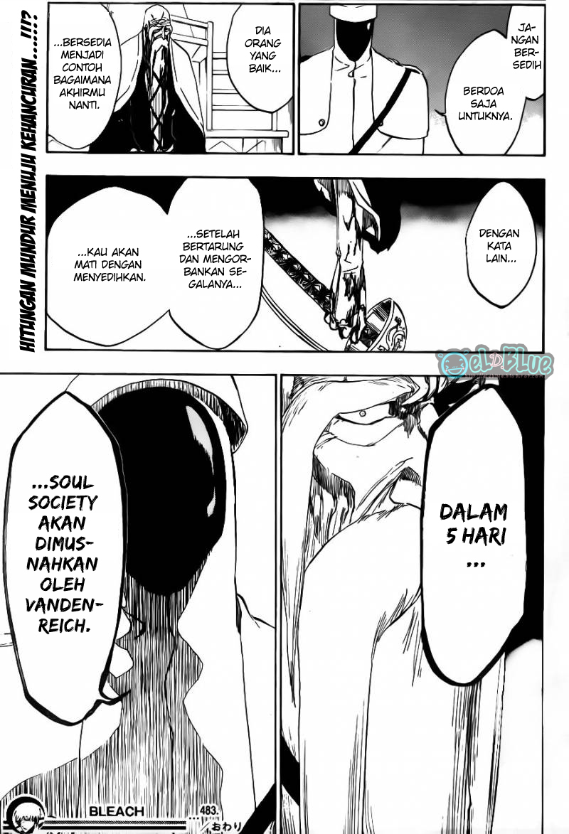 Bleach Chapter 483 page 18