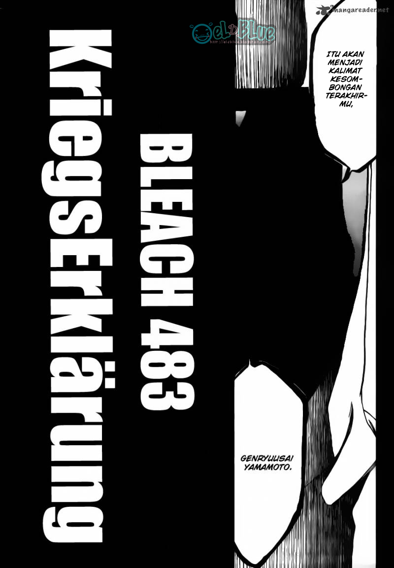 Bleach Chapter 483 page 4