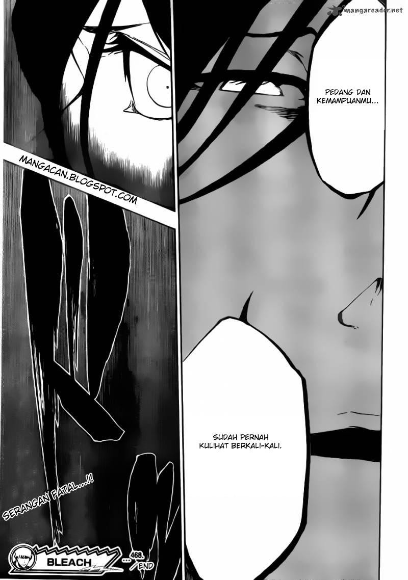 Bleach Chapter 468 page 19