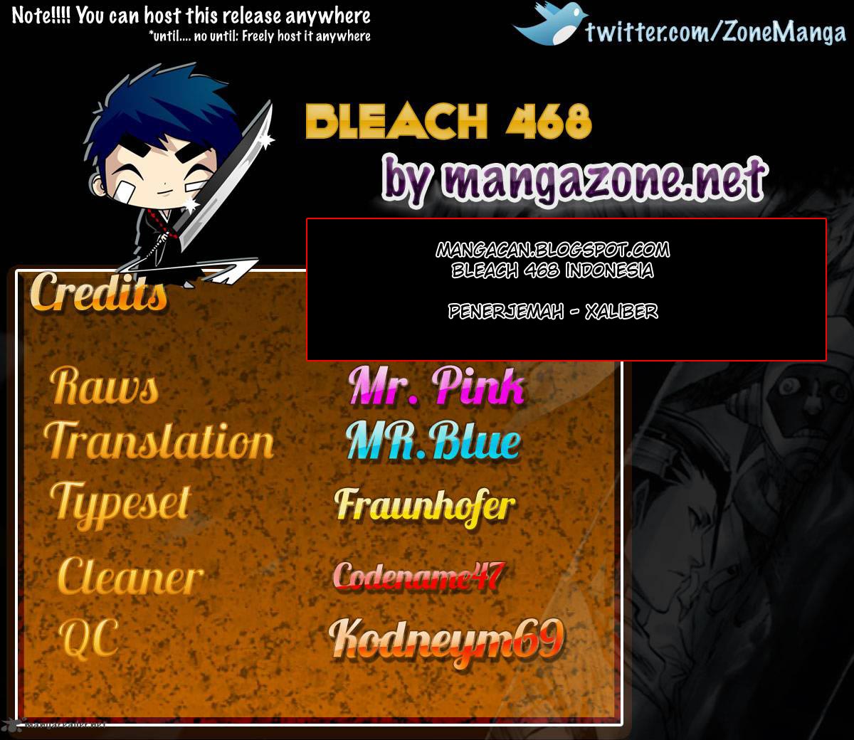 Bleach Chapter 468 page 20
