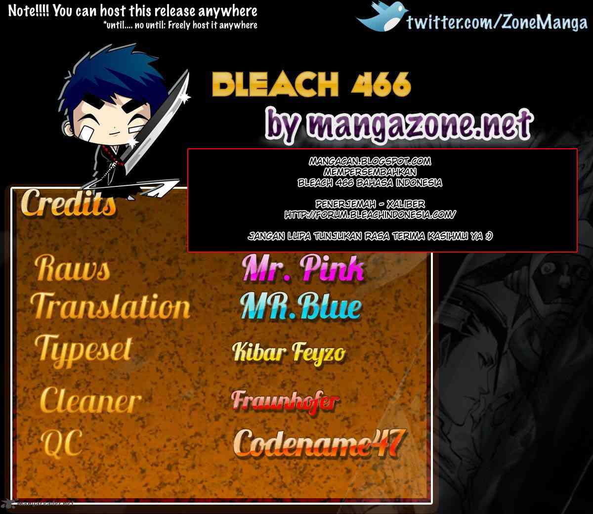 Bleach Chapter 466 page 20