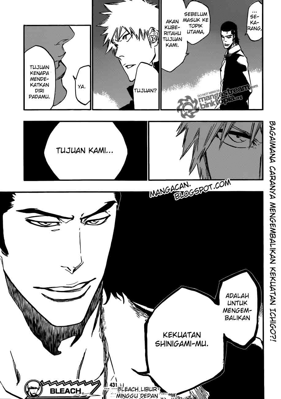 Bleach Chapter 431 page 19