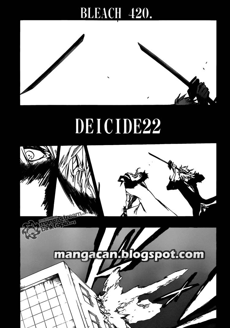 Bleach Chapter 420 page 3