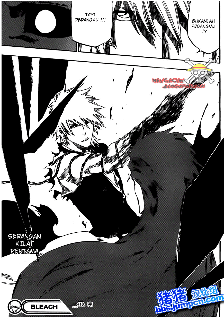 Bleach Chapter 418 page 10