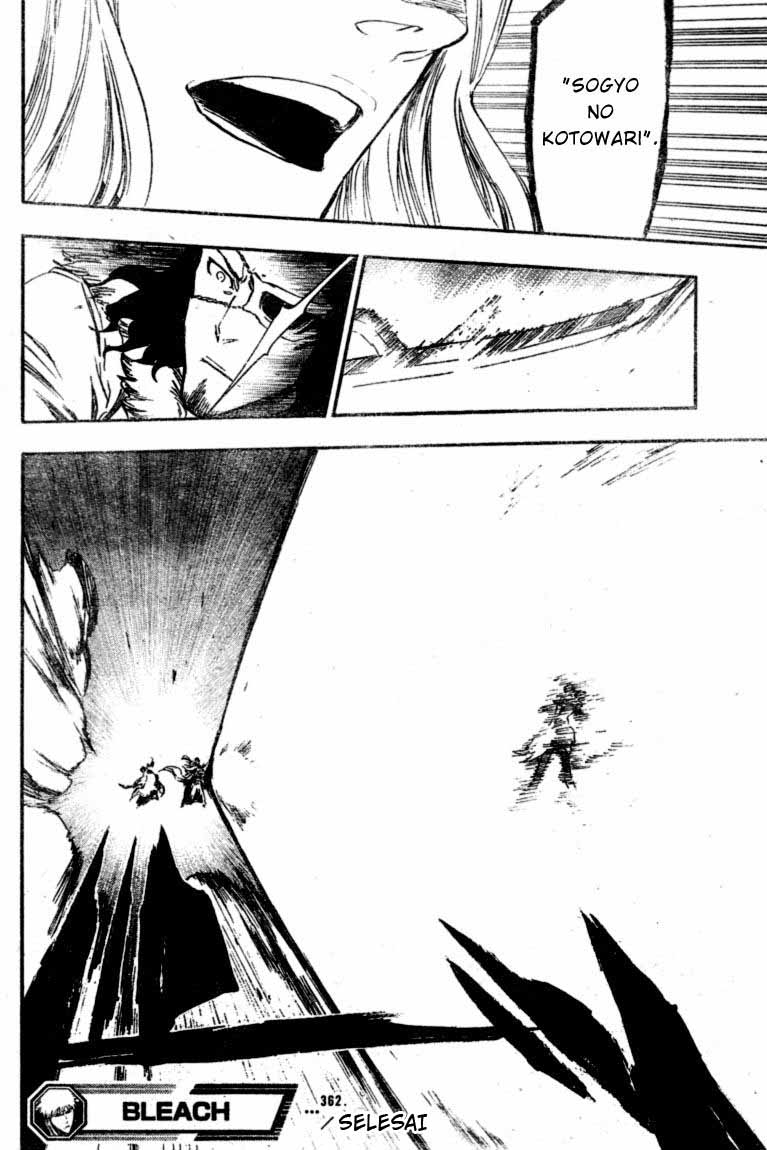 Bleach Chapter 362 page 18