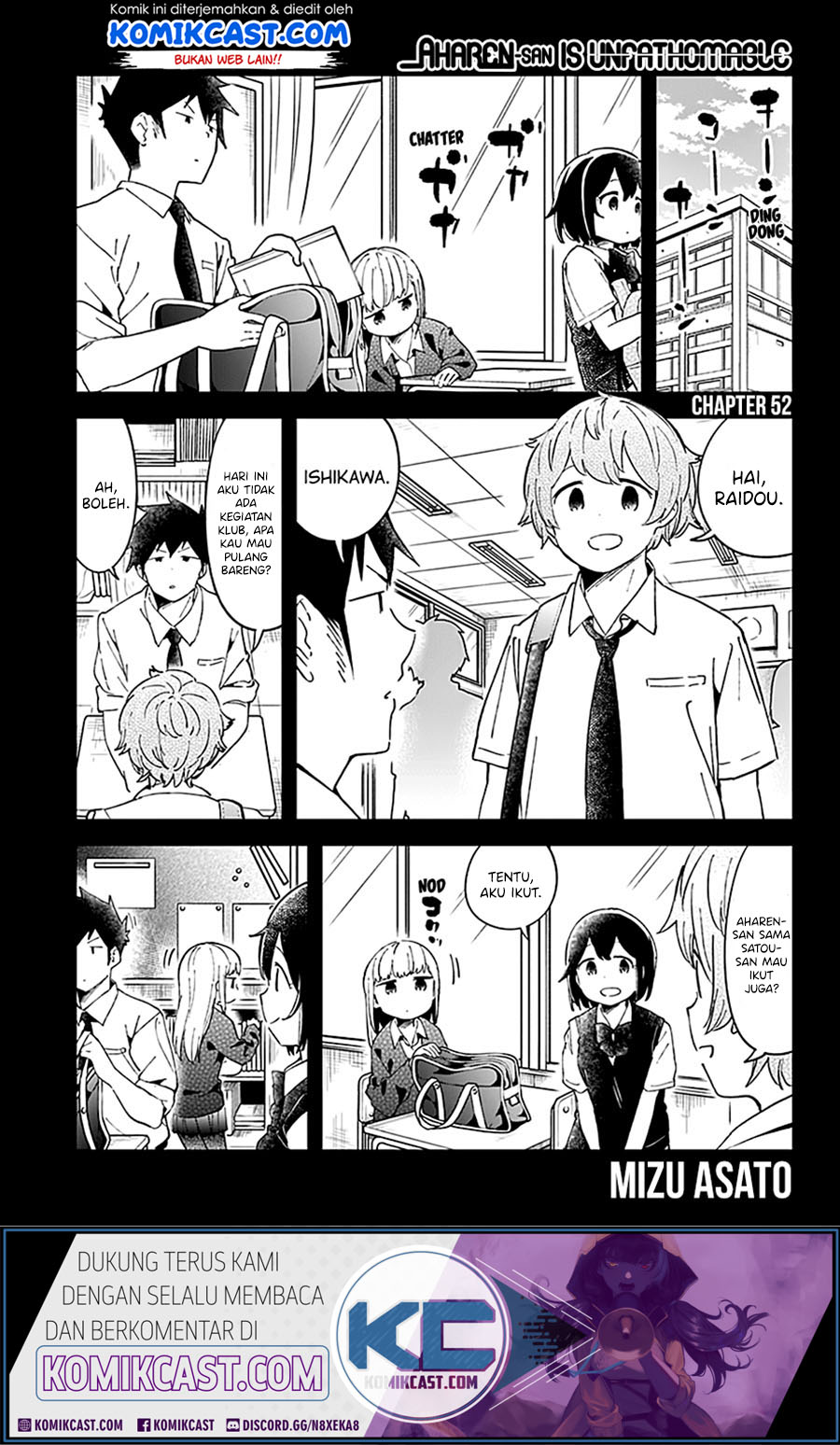 Aharen-san wa Hakarenai Chapter 52 page 3