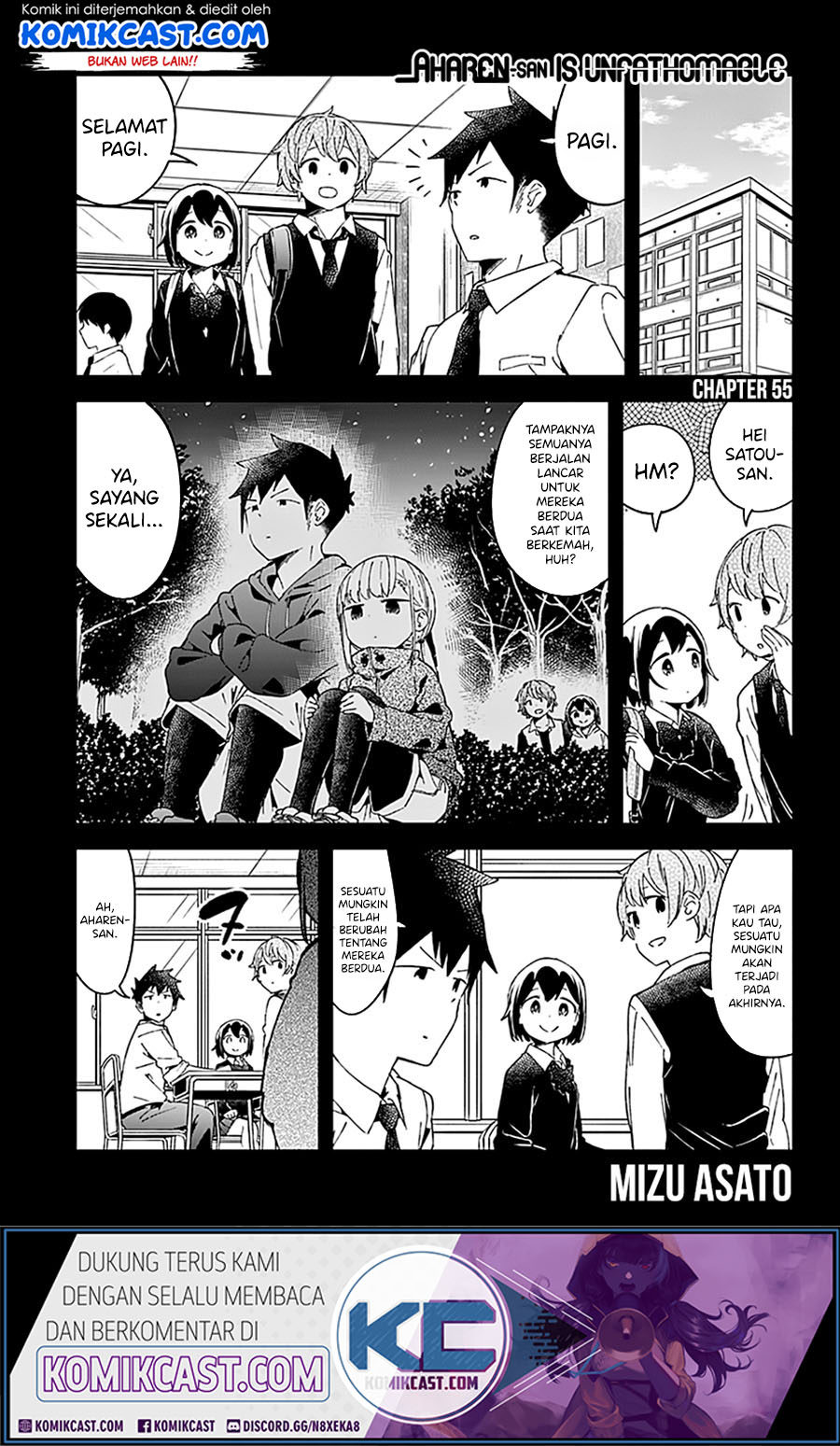Aharen-san wa Hakarenai Chapter 55 page 3