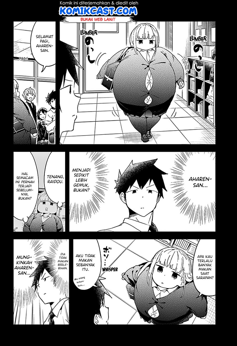 Aharen-san wa Hakarenai Chapter 55 page 4